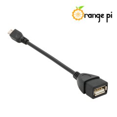 USB OTG Cable with A to Micro USB Adapter