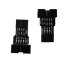 10-pin na 6-pin adaptér pro AVRISP, USBASP a STK500