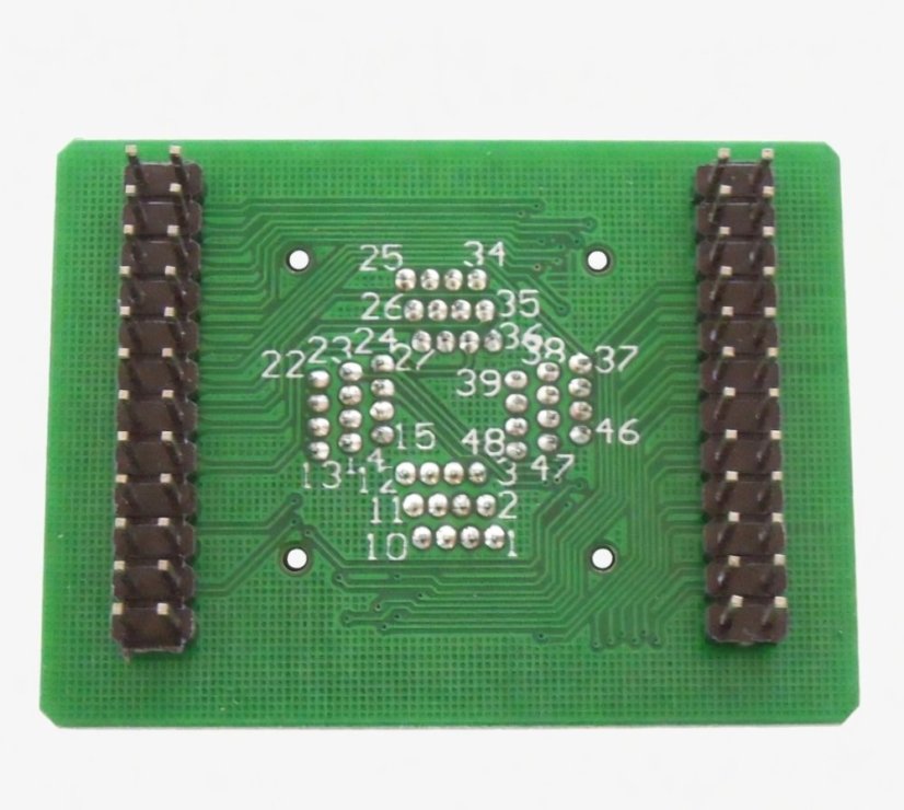 QFP48-0.5-TP01N adaptér TQFP48 na DIP48