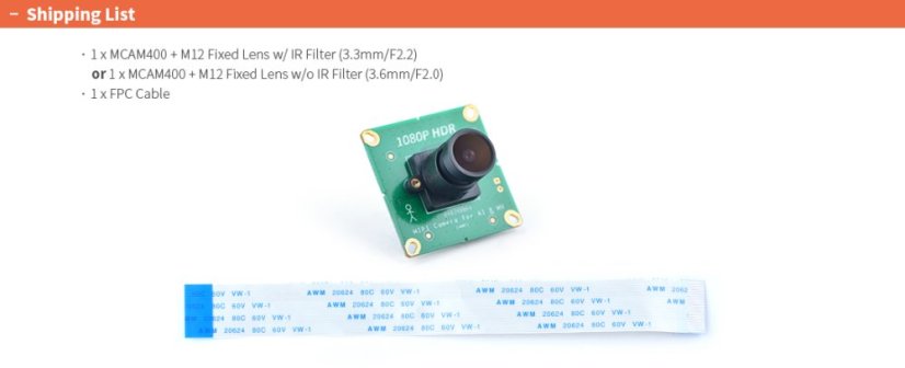 MCAM400 4MP Camera Module with OV4689 Sensor – MIPI Interface
