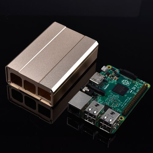 Hliníková krabička RPI-B03 pro Raspberry Pi 3 Model B/2/Plus