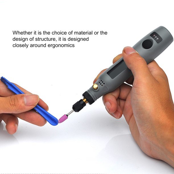 DM-240 Mini Bruska s Dobíjením a Rychlostí až 15000 ot./min