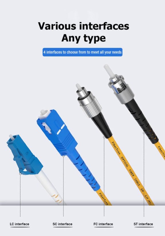 Optický patch kabel 0,3 mm - 1 m