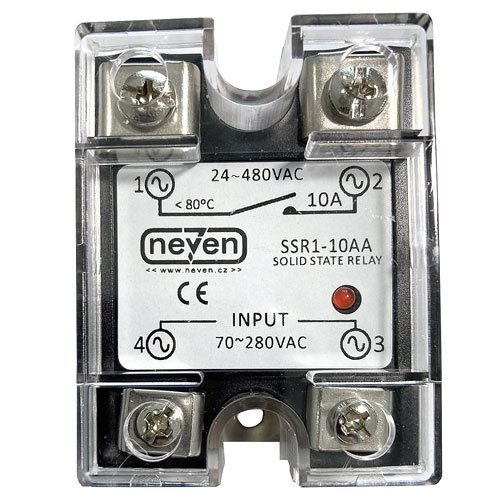 SSR1 AC-AC relé 24-480V AC 10A