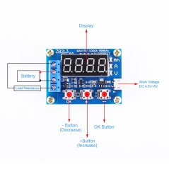 ZB2L3 Tester kapacity baterií 1.2-12V