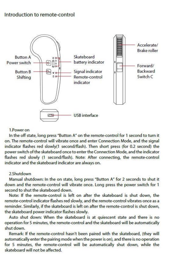 Maxfind ER02: Universal Remote Control for Electric Skateboards