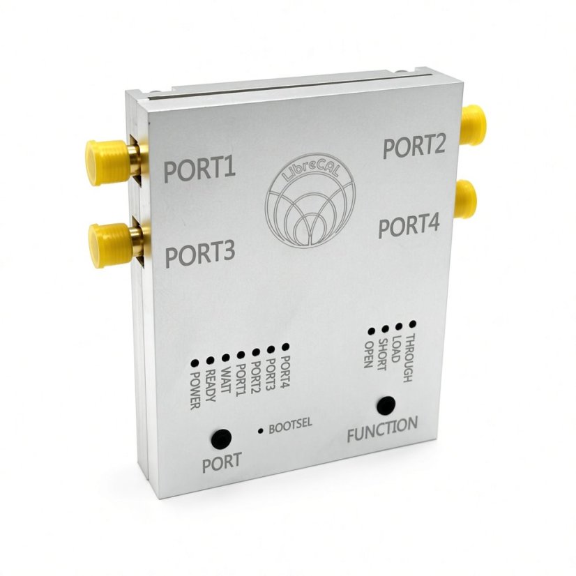 LibreCAL 4-portový eCal modul pre LibreVNA 9 kHz–6 GHz