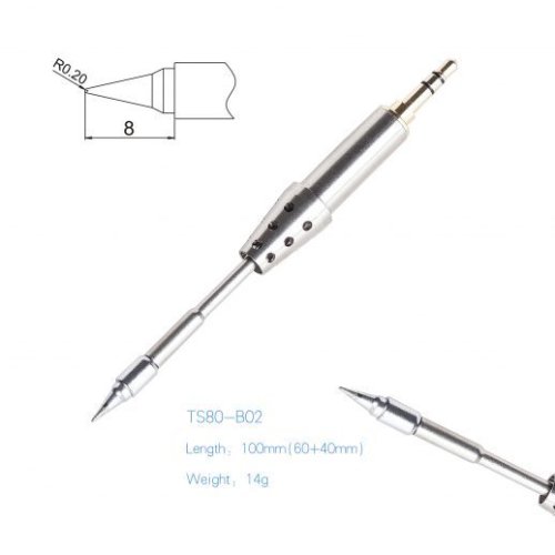 Náhradní pájecí hrot pro TS80/TS80P pájecí stanice