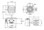 OM304BS-M4 mini joystick potenciometr 10K ohm - tříosý ovladač