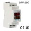 DAV-100 Single-Phase LED Ampere and Voltmeter DIN