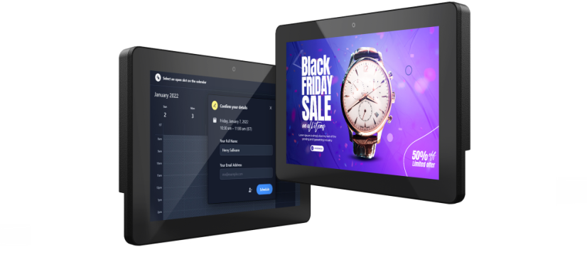 10.1" rad WF 3, priemyselný Android tablet, dotyk, PoE a VESA - Model: WF1036T