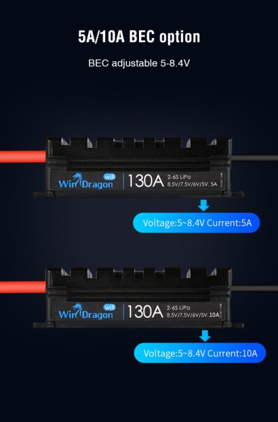 Flycolor WinDragon ESC pro bezkartáčové drony