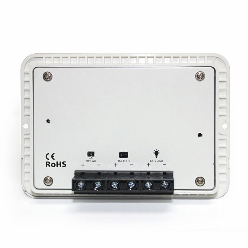 PWM solární regulátor nabíjení 10A pro vestavěnou instalaci 12-24V