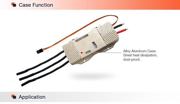 VESC BLDC Regulátor ESC 50A SUPERFOC6.8 pro Elektrické Skateboardy