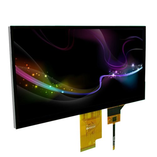 7" TFT LCD displej 800x480 40pin s dotykovým panelem - Technologie dotyku: CTP