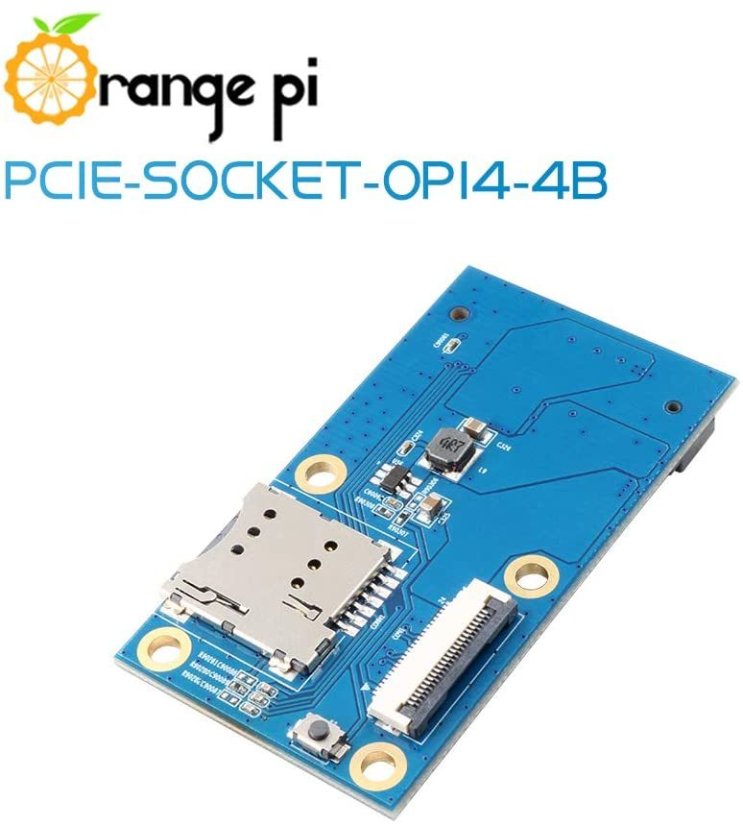 Rozšiřující deska PCIe Orange Pi 4/4B - PCIE-SOCKET-OPI4-4B