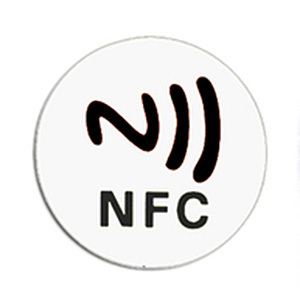 NFC nálepka tag NTAG213, 25mm, antivandal