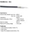 RG58 Coaxial Cable with N-Type M-F Connectors – Low Loss and High Flexibility