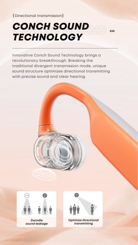 OPENTEC Race 4 Open-Ear Headphones – Wireless Sport Headphones