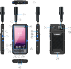 G60M Rugged GNSS RTK PDA