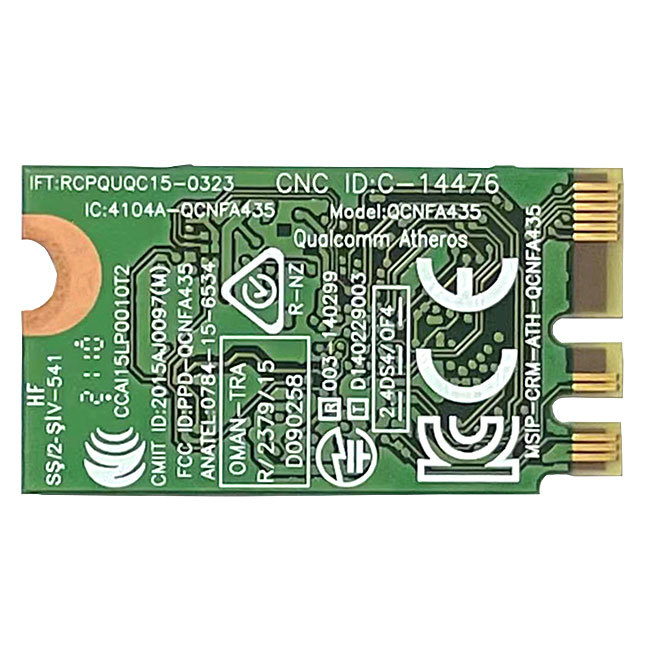 Qualcomm DW1810 QCNFA435 M.2 WiFi karta