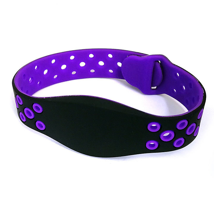 125kHz RFID Silicone Wristband IDWB-01 - Color: Yellow