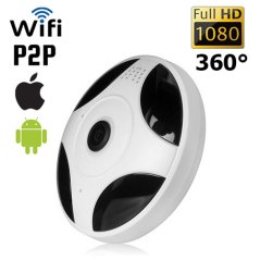 RGB-VR3-X20 1080P 2MP HD 360° WiFi IP P2P vnútorná kamera