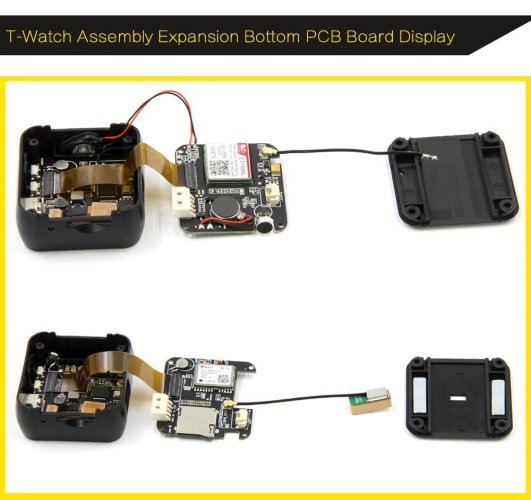LILYGO® TTGO T-Watch-N - Programovatelné hodinky s ESP32 a dotykovým displejem
