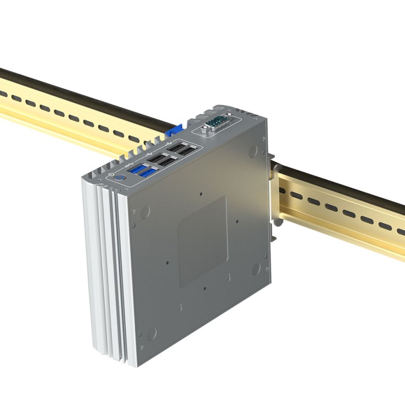 IEXP-302, J3710 Industrial Mini PC, Fanless, Dual LAN, 12V, Barebone