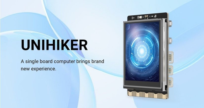 UNIHIKER – IoT jednodeskový počítač s dotykovým displejem a Python podporou