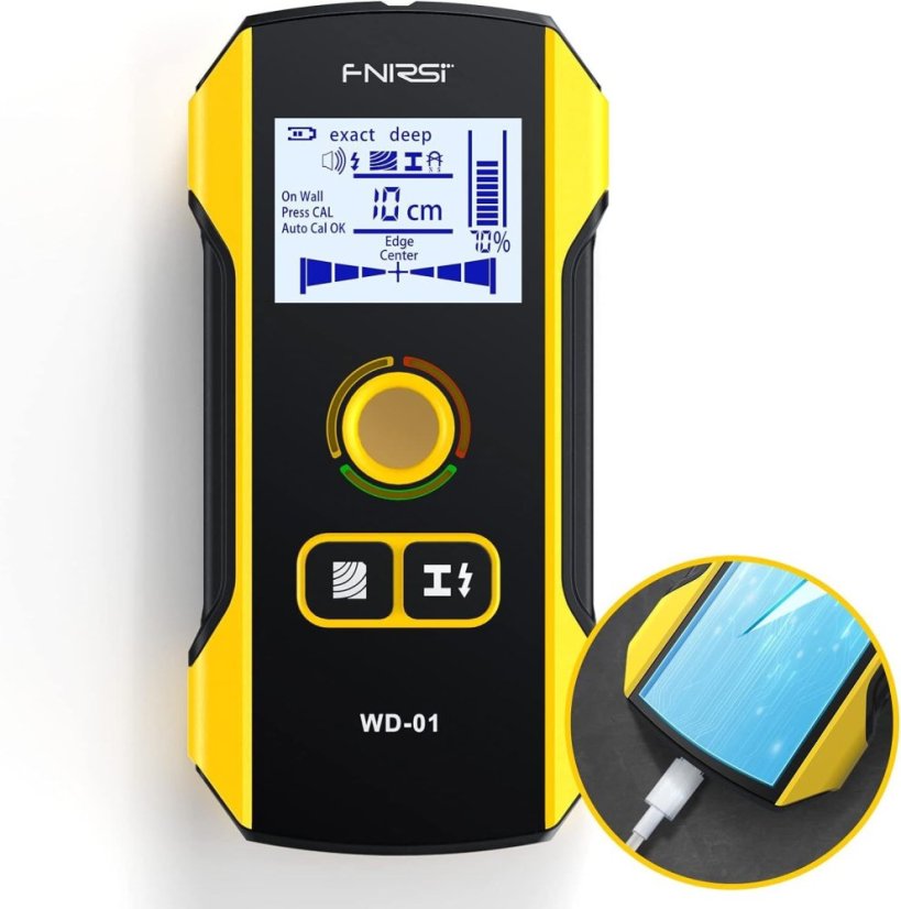 FNIRSI WD-01: Smart Wall Scanner and Metal Detector