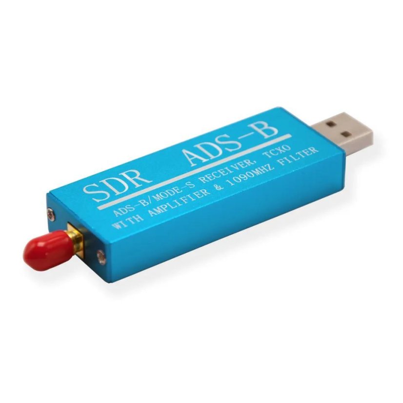 QS9010 ADS-B USB RTL-SDR 1090MHz Letecký Signál Příjímač