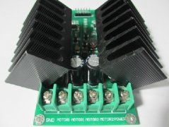 Dvojitý DC Regulátor Otáček - PWM 3V-36V 2x30A