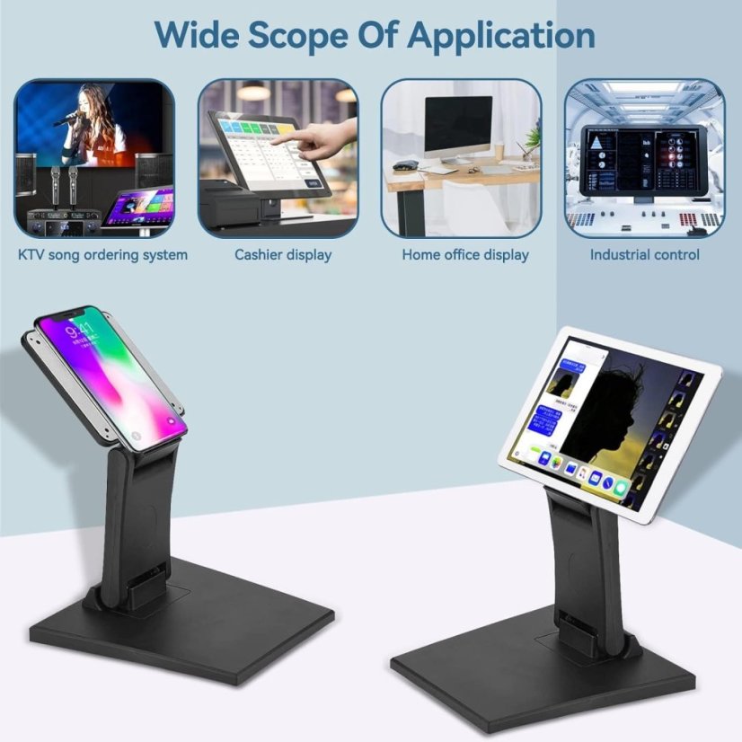 Nastavitelný skládací stojan na monitor 10-24″ VESA 75×75 / 100×100