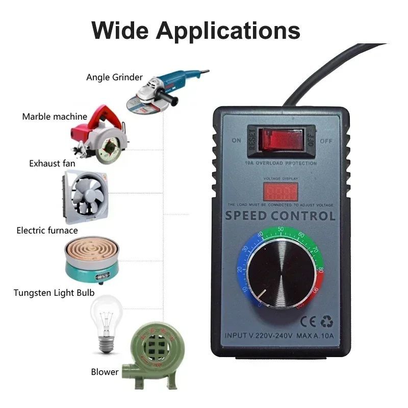 DJ-SC40 AC Regulátor napětí 2200W