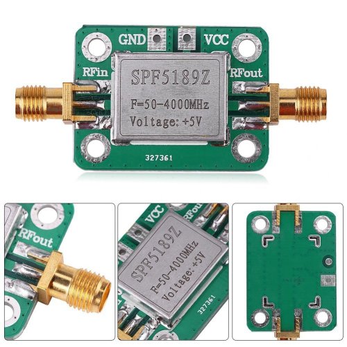 SPF5189 Zesilovač signálu RF 50-4000MHz LNA Deska HF VHF/UHF Ham Radio