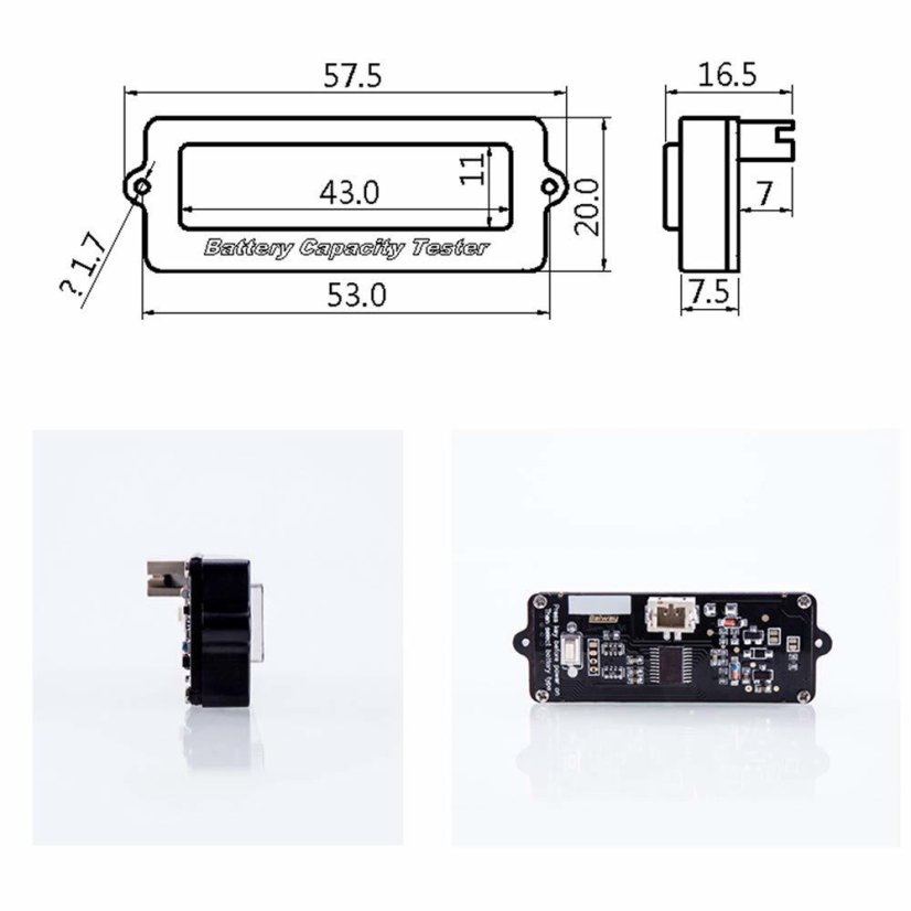 LY6N 12V-48V LCD Měřič Stavu Baterie
