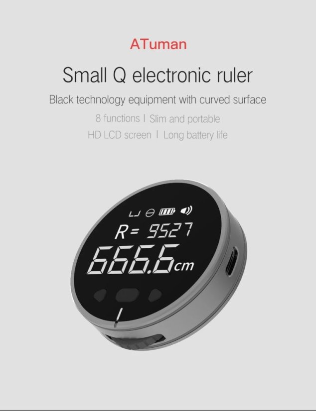 Mini Q Smart měřič vzdálenosti