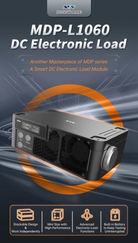 MDP-L1060 DC Elektonická Zátěž - Výkonná a Dostupná Zátěž s Pokročilými Funkcemi