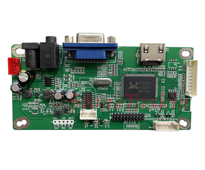 XY_VH2E556 univerzální eDP TFT displej s audio vstupem