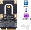 Fenvi F-C25NG M.2 na mPCIe Mini PCI-E adaptér
