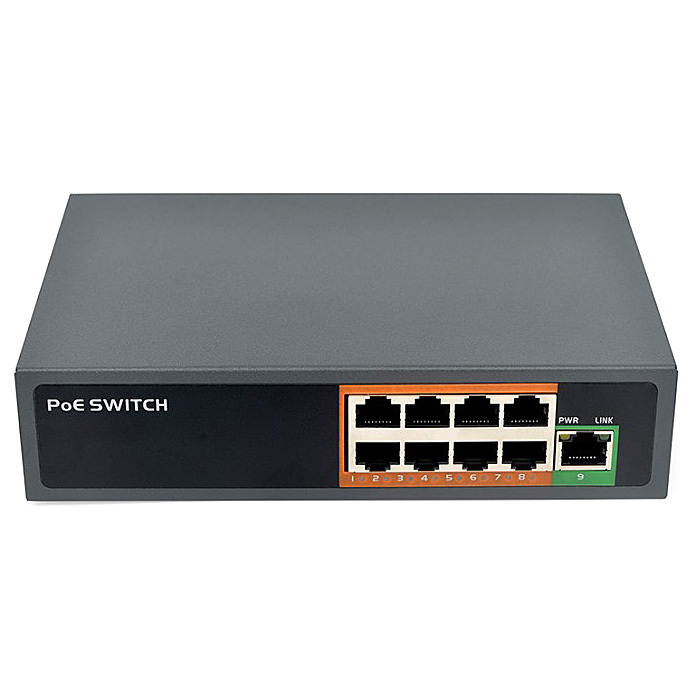 PoE-S8M-1M (104W) PoE switch