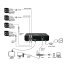 RGB-N1004FN 4CH 1080P PoE NVR mini IP rekordér