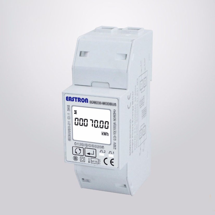 Single-Phase Energy Meter SDM230-Modbus for DIN Rail