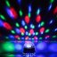 RGB LED Křišťálová koule ES-01 - Otočné Disco Světlo