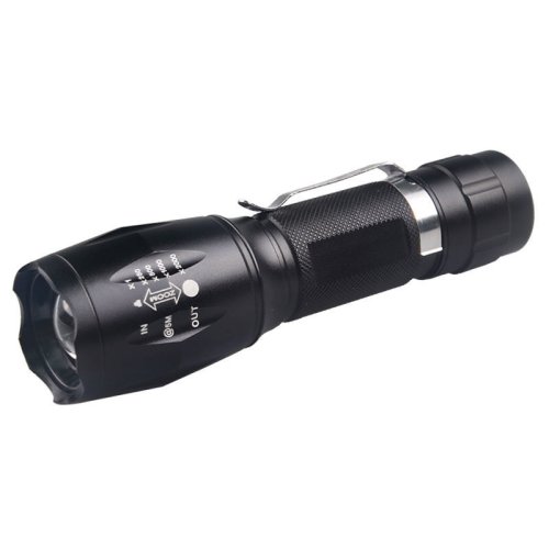 E17B 3W UV LED a 3W Bílá LED Duální Zoomovatelná Svítilna
