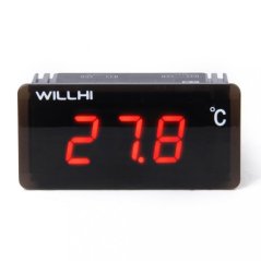 Digitálny teplomer WH1419A - Vstavaný AC/DC 220V