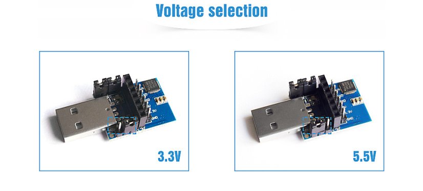 Převodník USB na UART TTL CP2102 pro LoRa