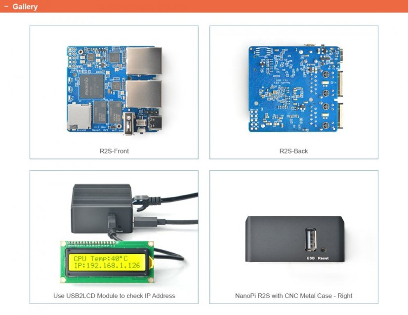 NanoPi R2S Combo with Case