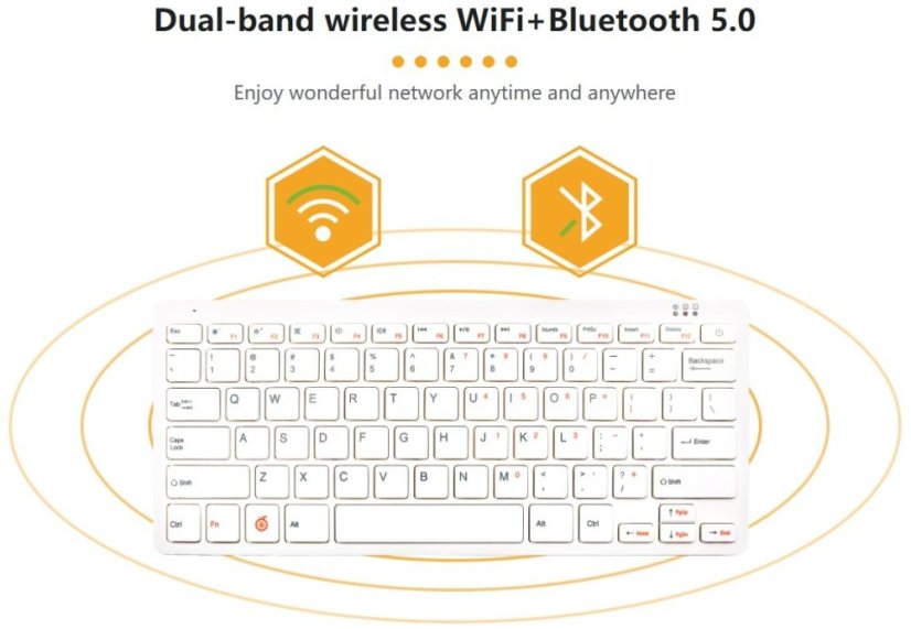 Orange Pi 800 Mini Počítač s Klávesnicí
